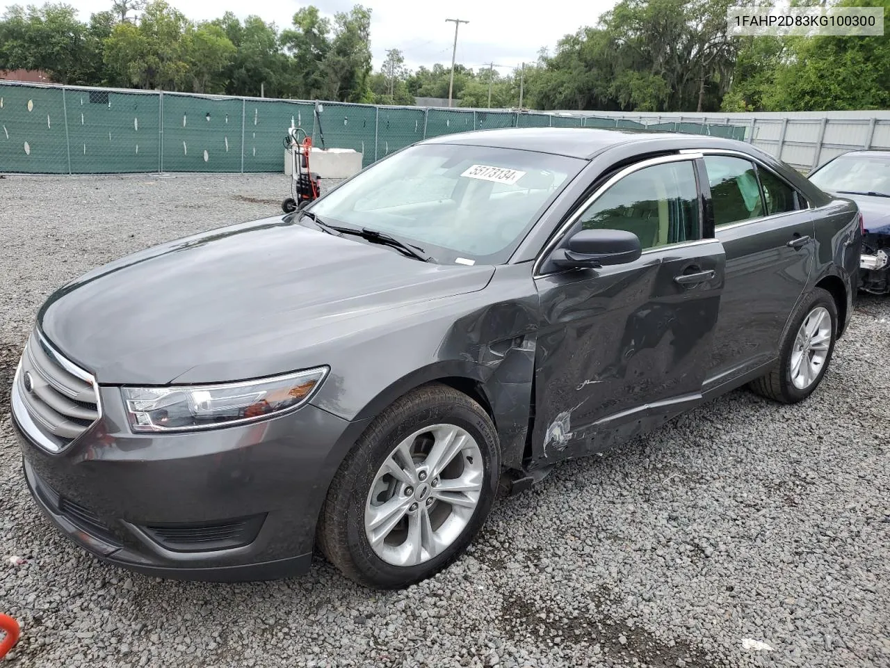 1FAHP2D83KG100300 2019 Ford Taurus Se