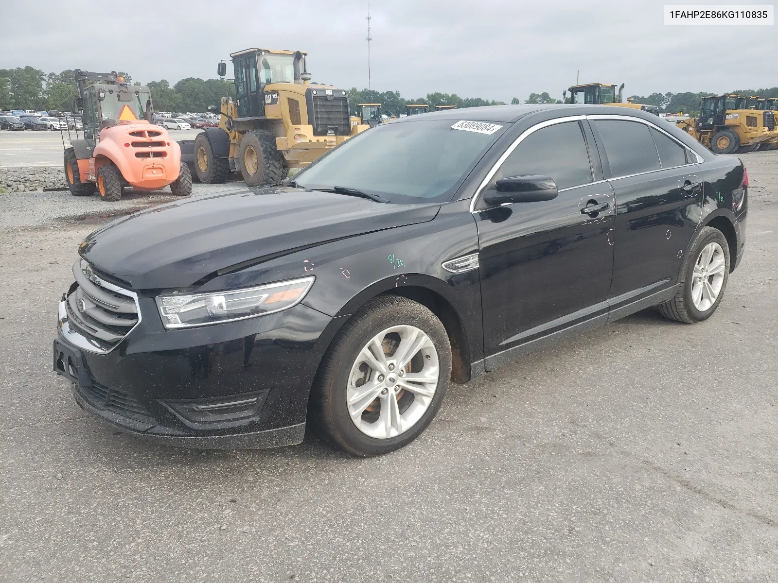 1FAHP2E86KG110835 2019 Ford Taurus Sel