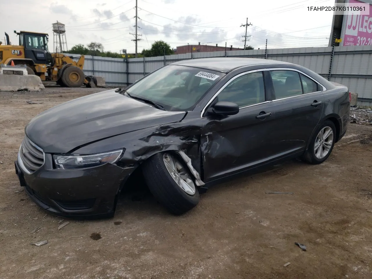 2019 Ford Taurus Se VIN: 1FAHP2D87KG110361 Lot: 69444084