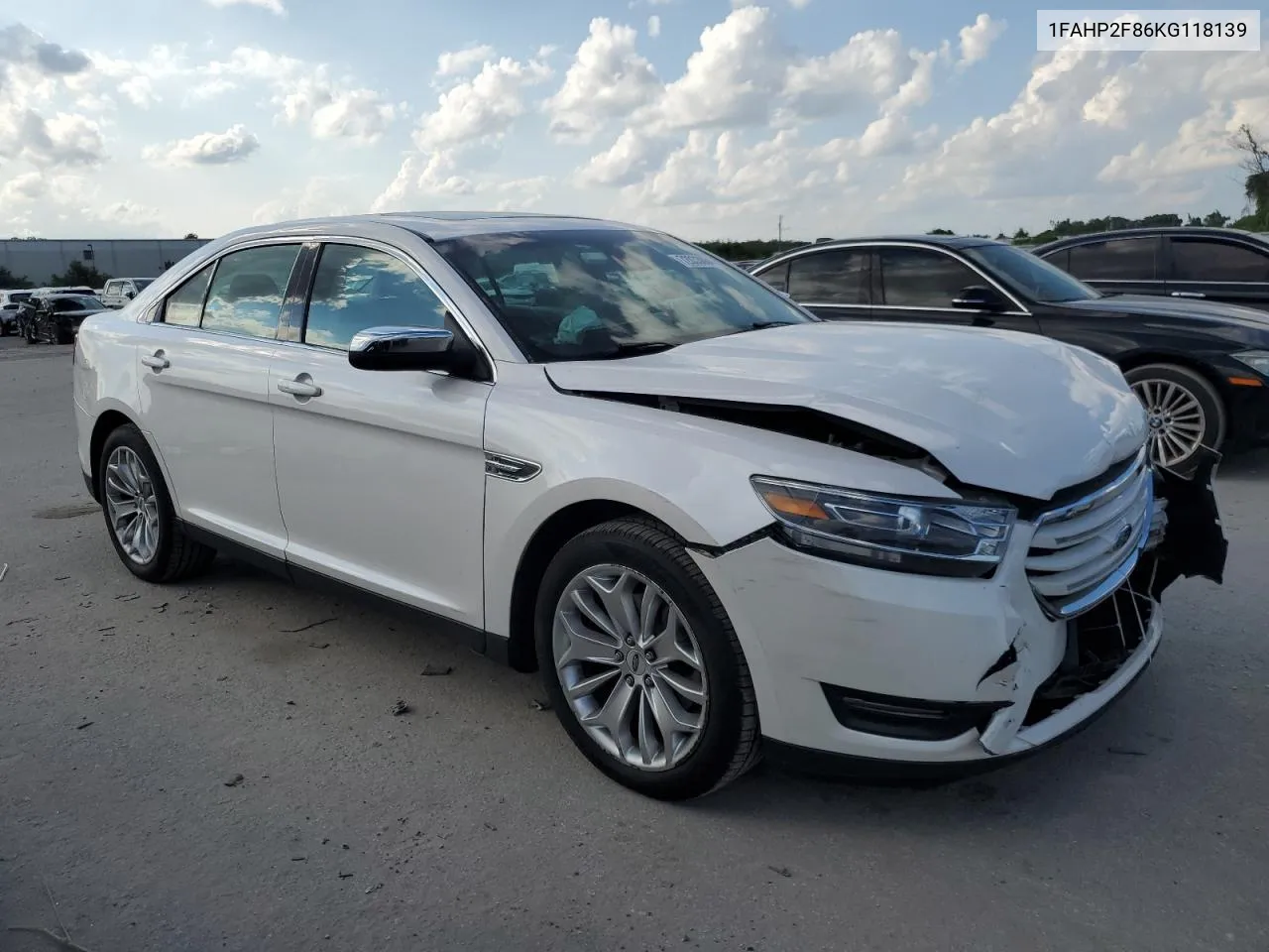 1FAHP2F86KG118139 2019 Ford Taurus Limited