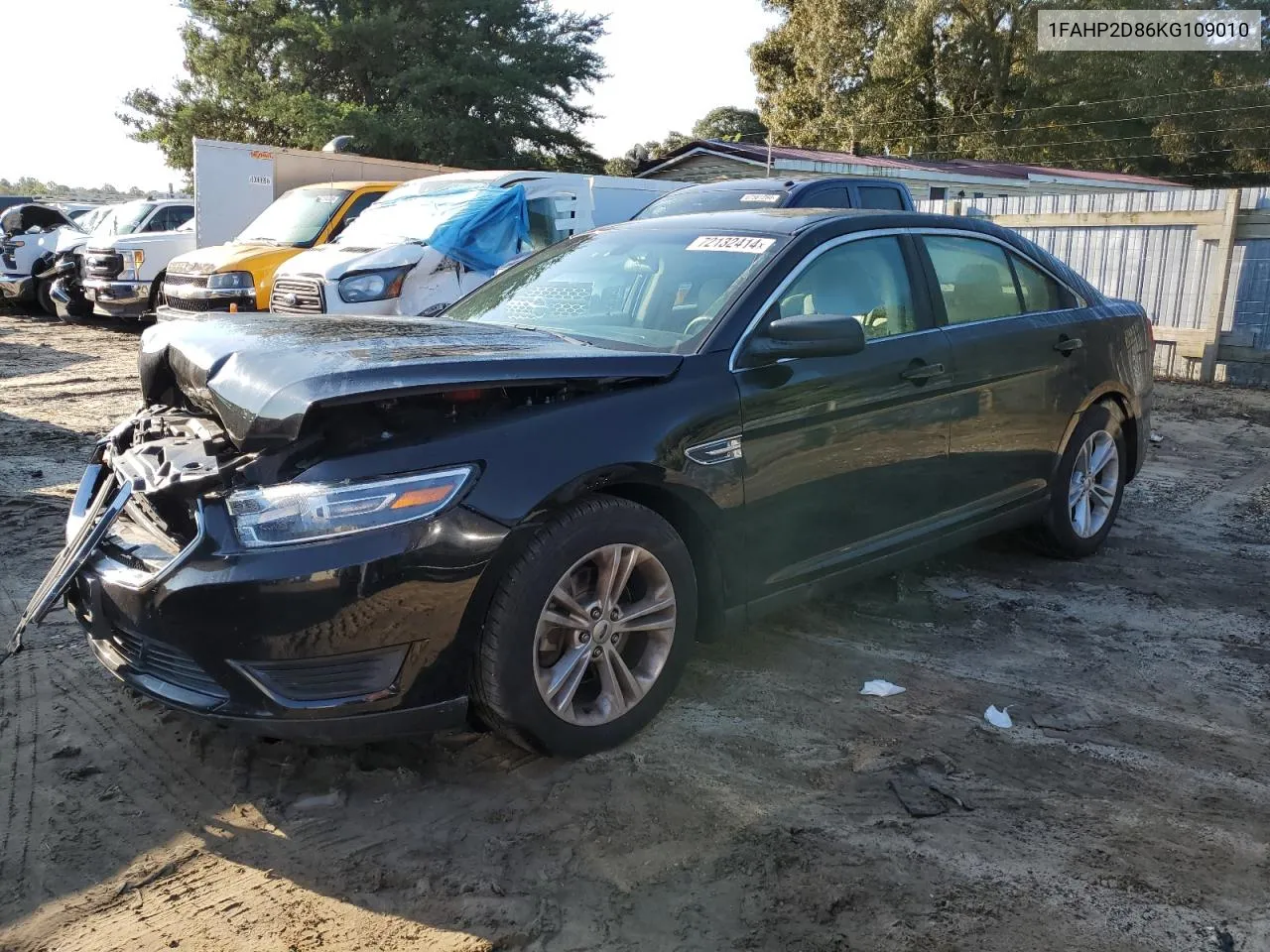 1FAHP2D86KG109010 2019 Ford Taurus Se