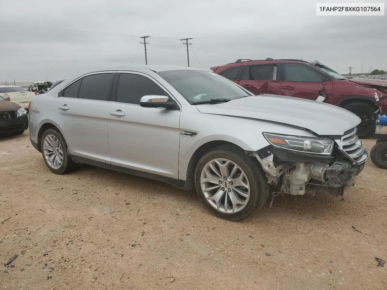 2019 Ford Taurus Limited VIN: 1FAHP2F8XKG107564 Lot: 72633924