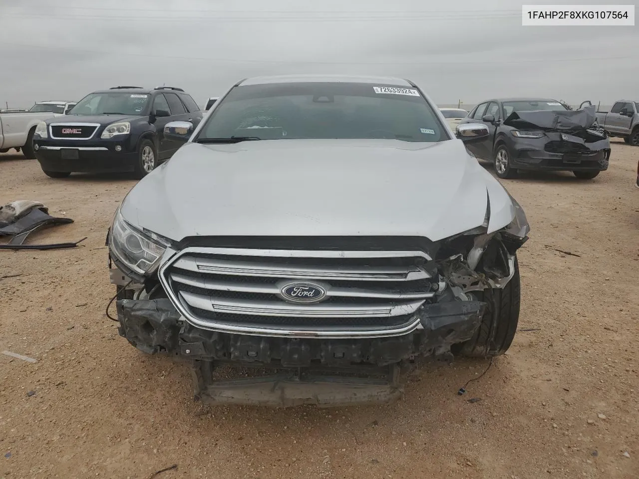 2019 Ford Taurus Limited VIN: 1FAHP2F8XKG107564 Lot: 72633924