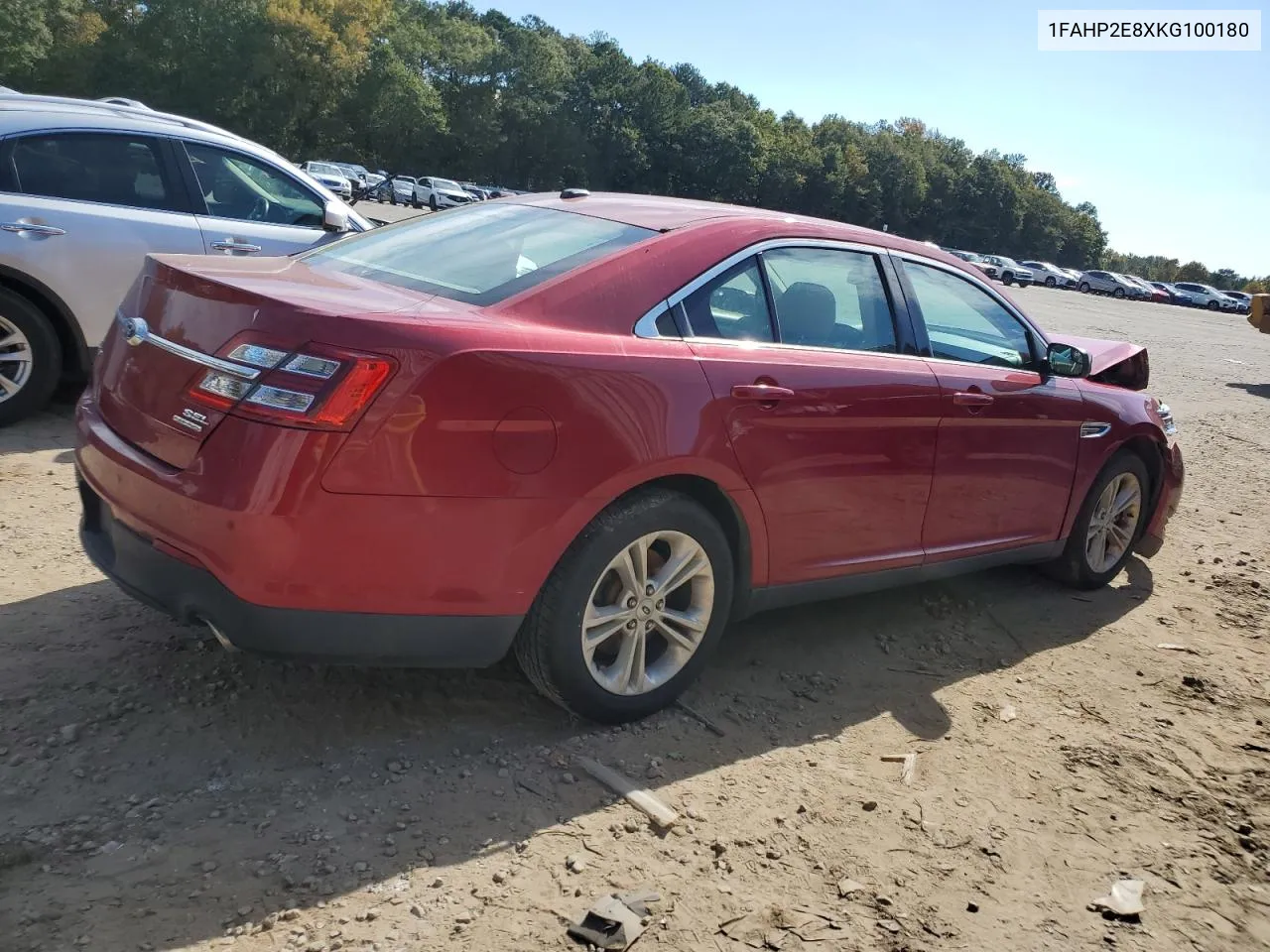 2019 Ford Taurus Sel VIN: 1FAHP2E8XKG100180 Lot: 72762333