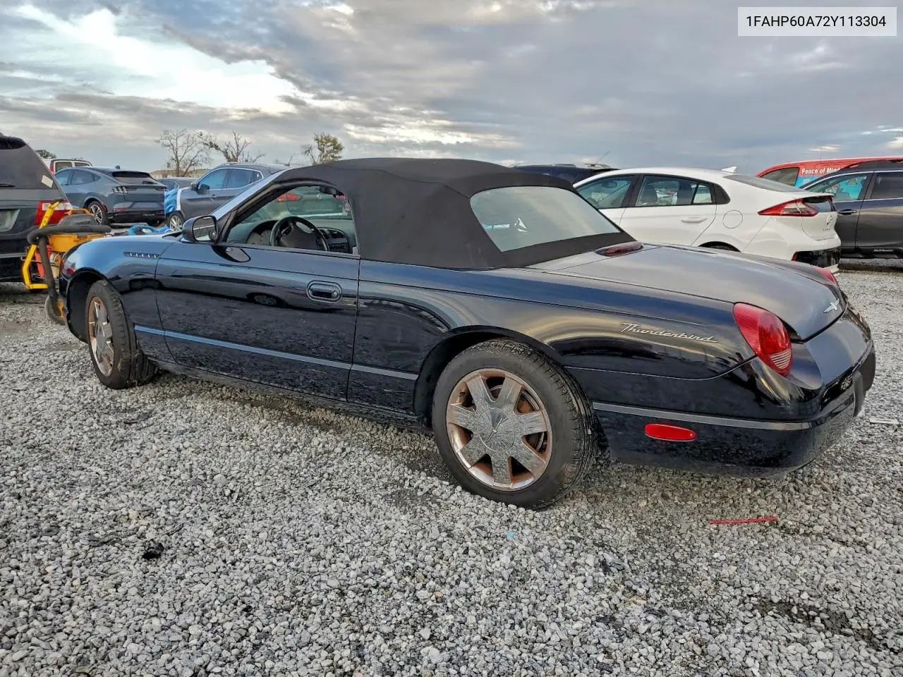1FAHP60A72Y113304 2002 Ford Thunderbird