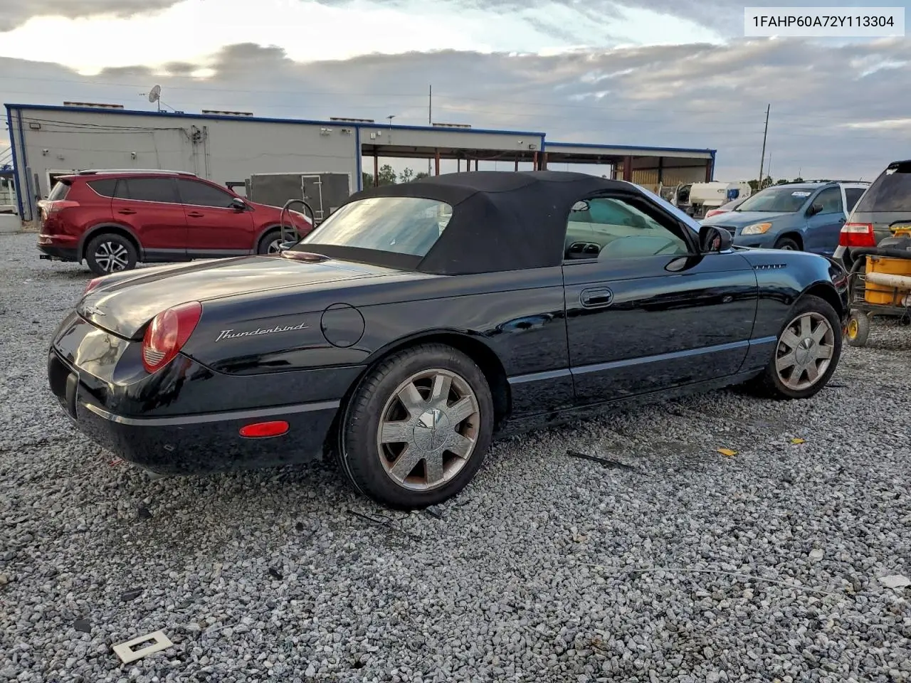 1FAHP60A72Y113304 2002 Ford Thunderbird