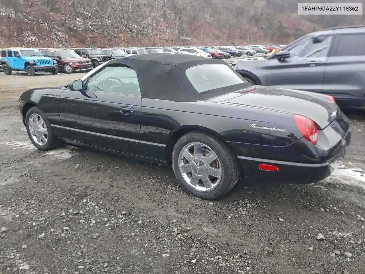 1FAHP60A22Y118362 2002 Ford Thunderbird