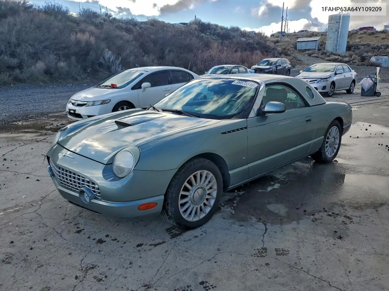 2004 Ford Thunderbird Pacific Coast VIN: 1FAHP63A64Y109209 Lot: 99578315