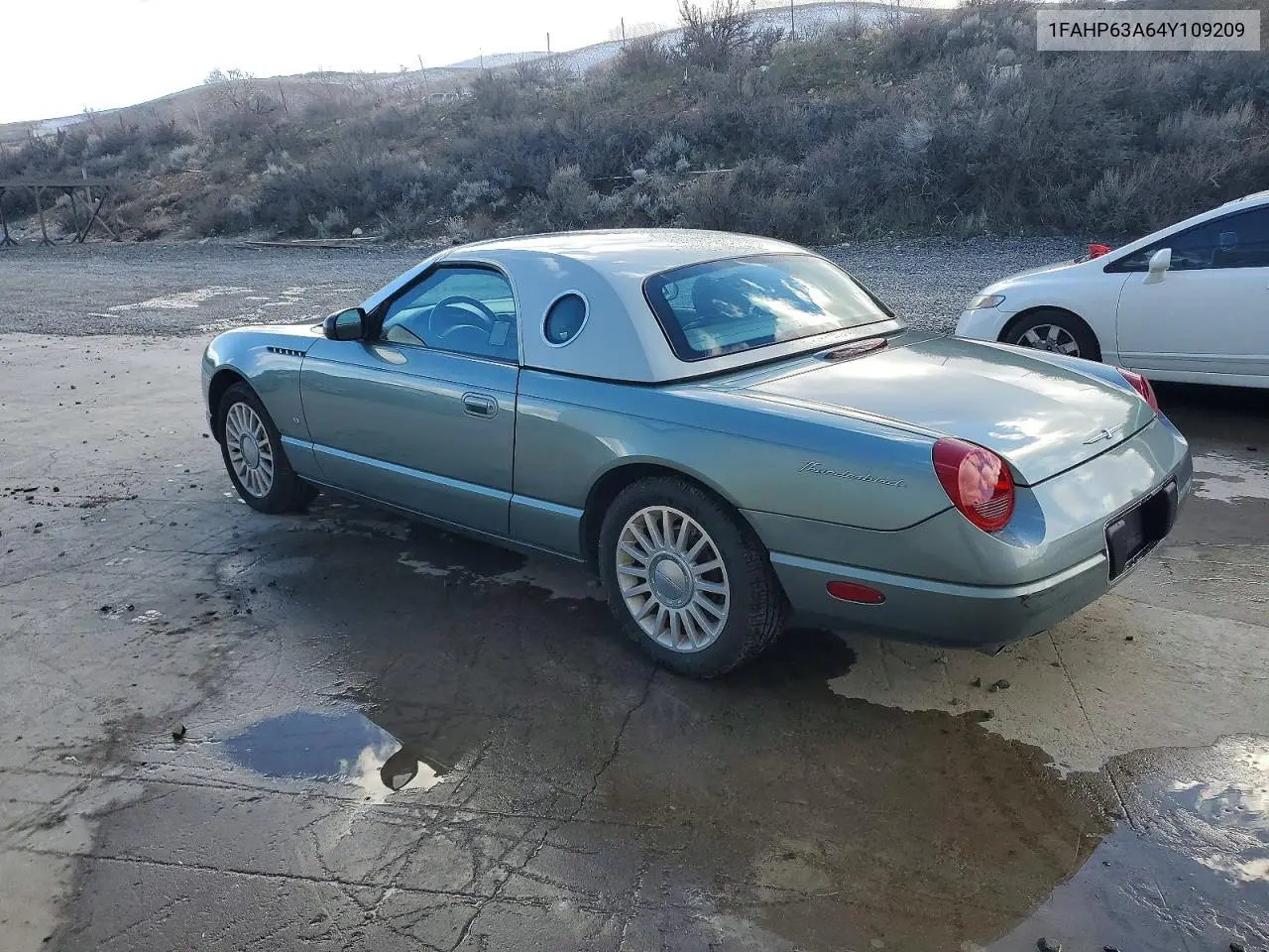 2004 Ford Thunderbird Pacific Coast VIN: 1FAHP63A64Y109209 Lot: 99578315