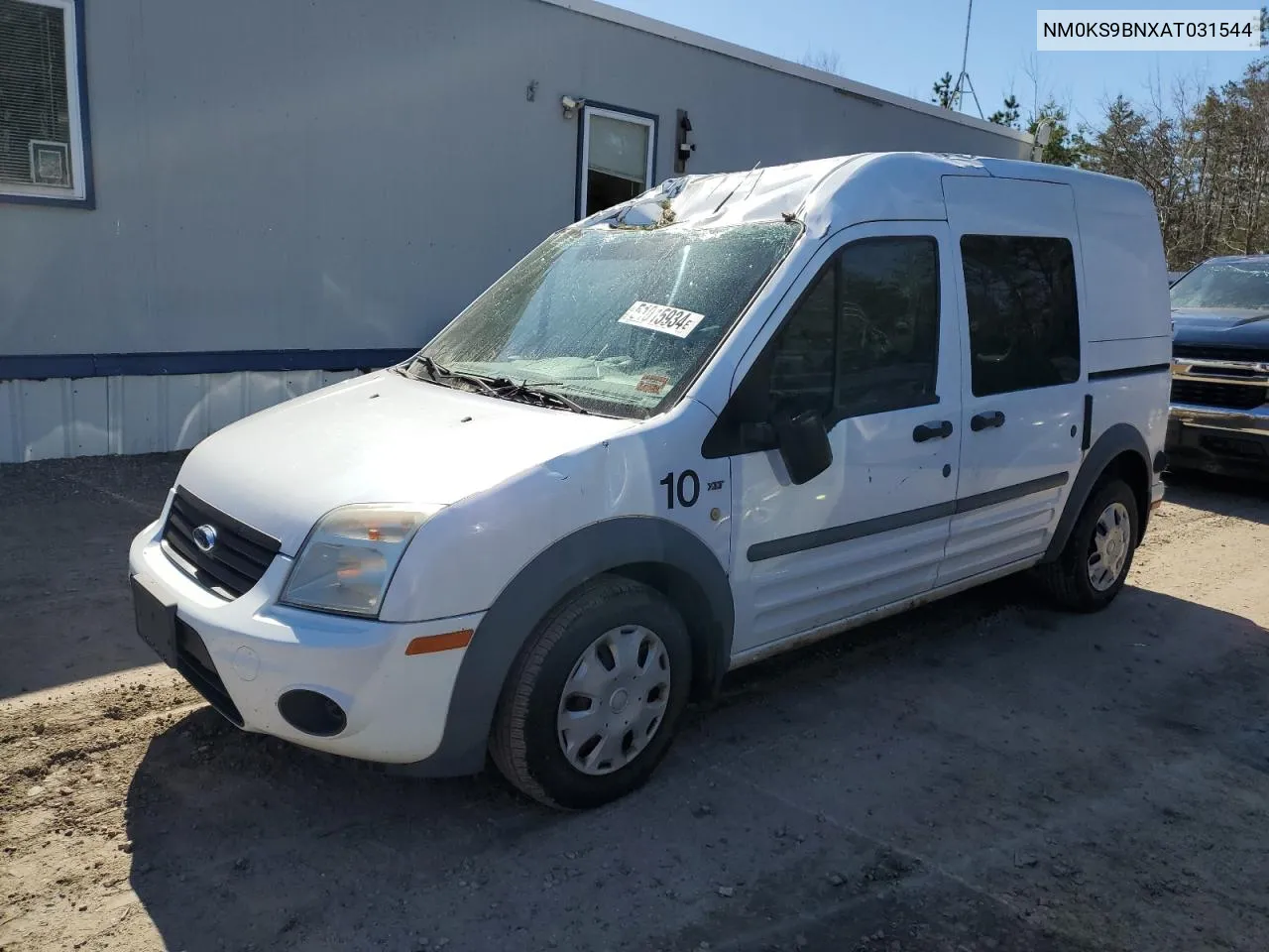 2010 Ford Transit Connect Xlt VIN: NM0KS9BNXAT031544 Lot: 51015934