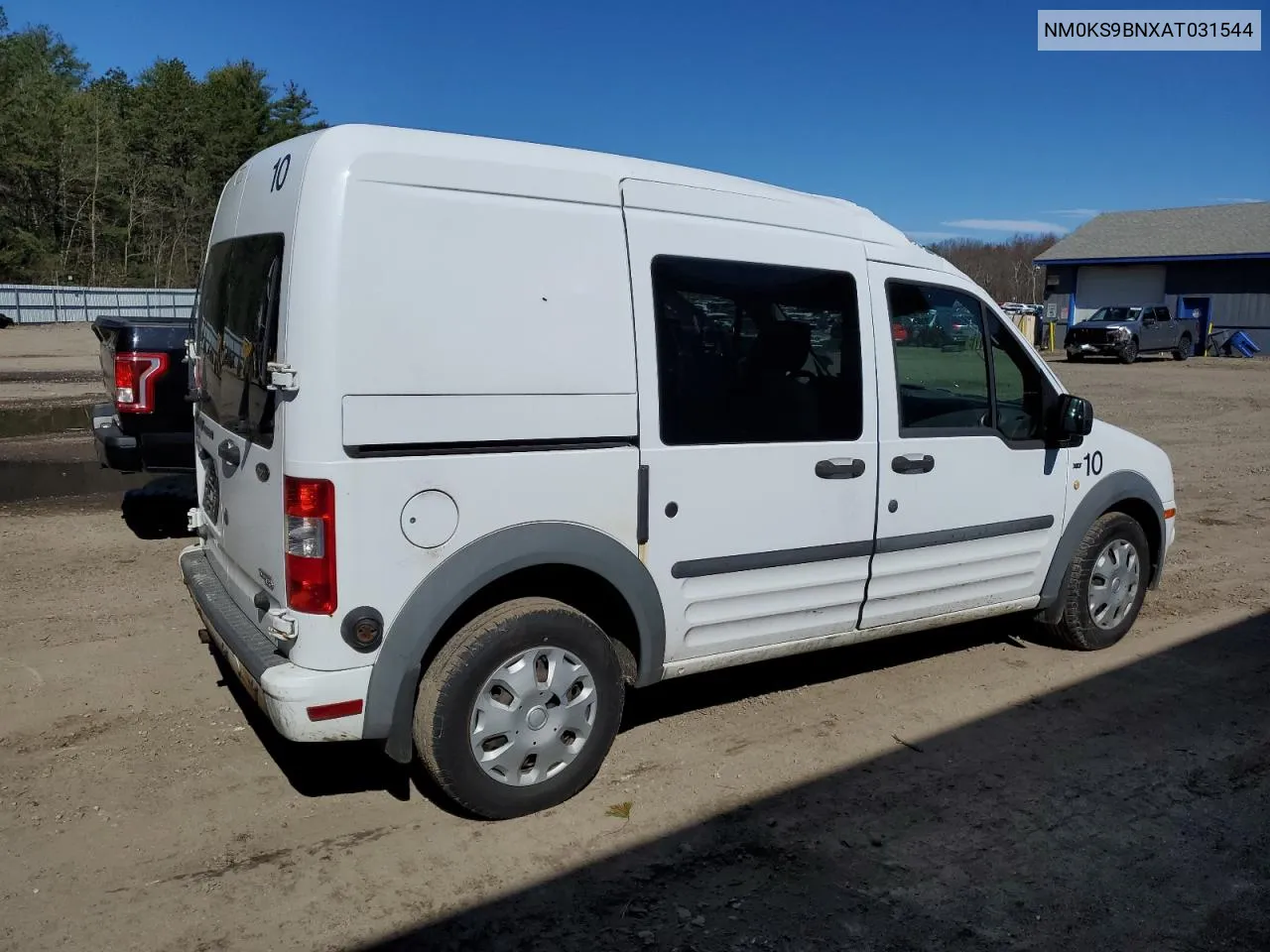 2010 Ford Transit Connect Xlt VIN: NM0KS9BNXAT031544 Lot: 51015934