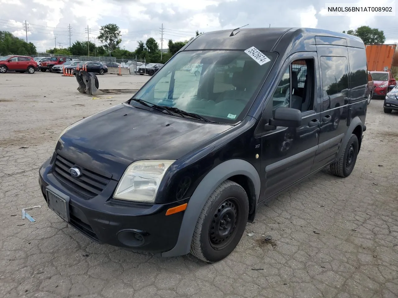 2010 Ford Transit Connect Xlt VIN: NM0LS6BN1AT008902 Lot: 55426674