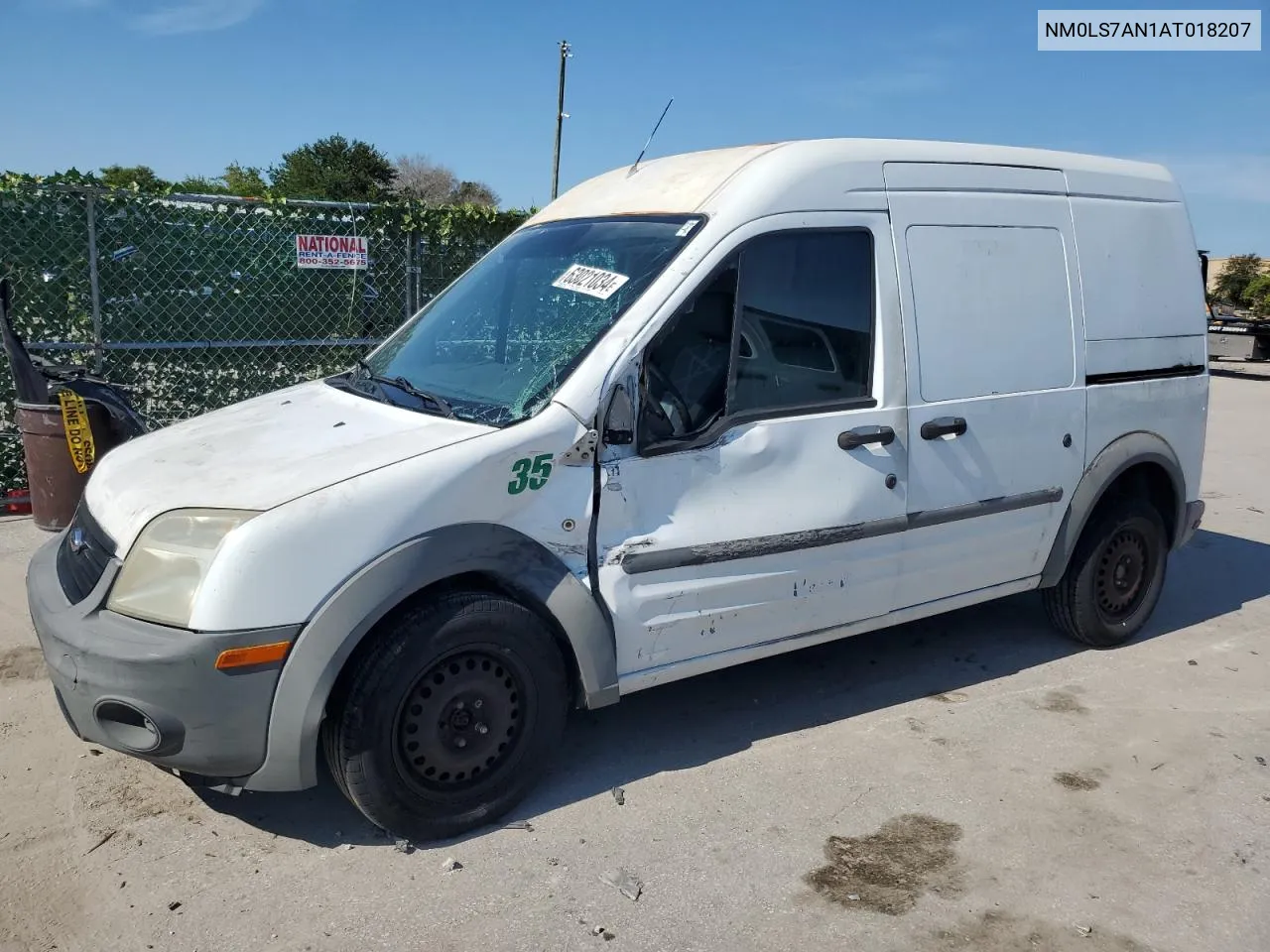 NM0LS7AN1AT018207 2010 Ford Transit Connect Xl