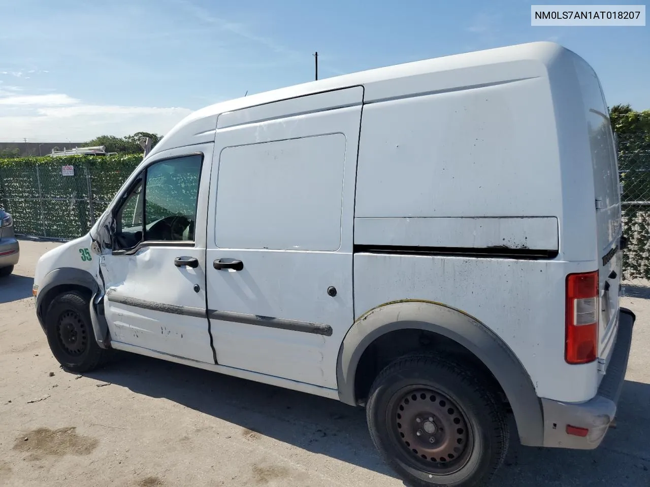 2010 Ford Transit Connect Xl VIN: NM0LS7AN1AT018207 Lot: 63021034