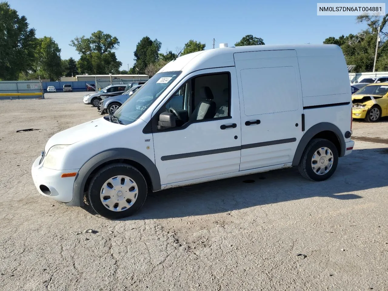 2010 Ford Transit Connect Xlt VIN: NM0LS7DN6AT004881 Lot: 71006244