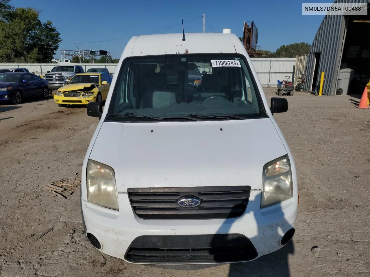 2010 Ford Transit Connect Xlt VIN: NM0LS7DN6AT004881 Lot: 71006244