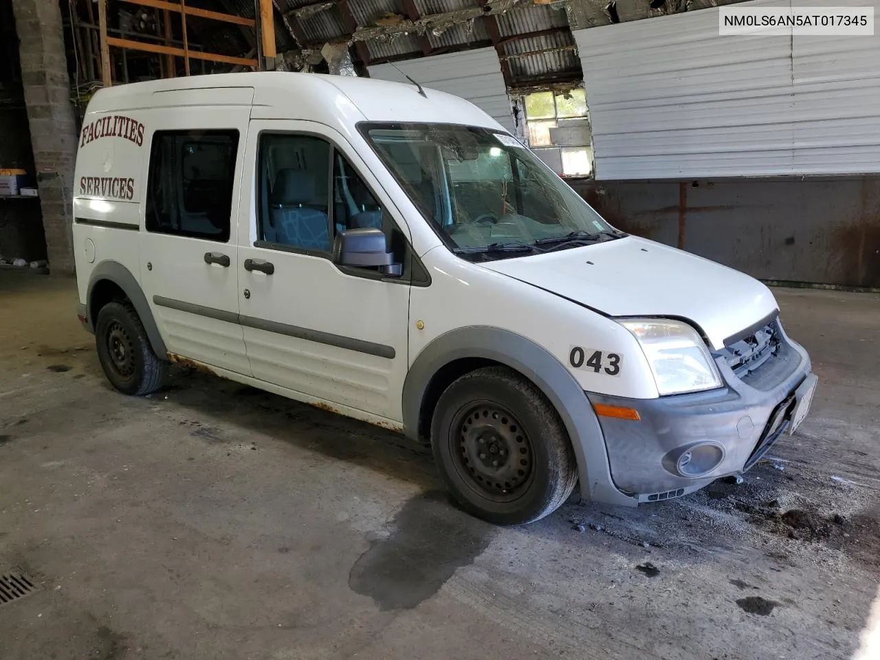 2010 Ford Transit Connect Xl VIN: NM0LS6AN5AT017345 Lot: 71835114