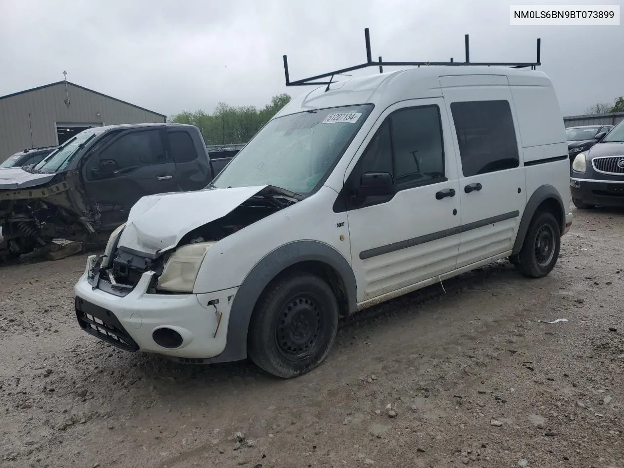 2011 Ford Transit Connect Xlt VIN: NM0LS6BN9BT073899 Lot: 51207134