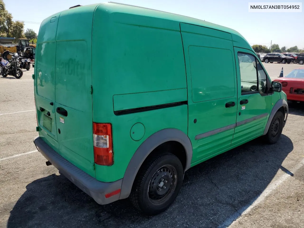 2011 Ford Transit Connect Xl VIN: NM0LS7AN3BT054952 Lot: 69885664