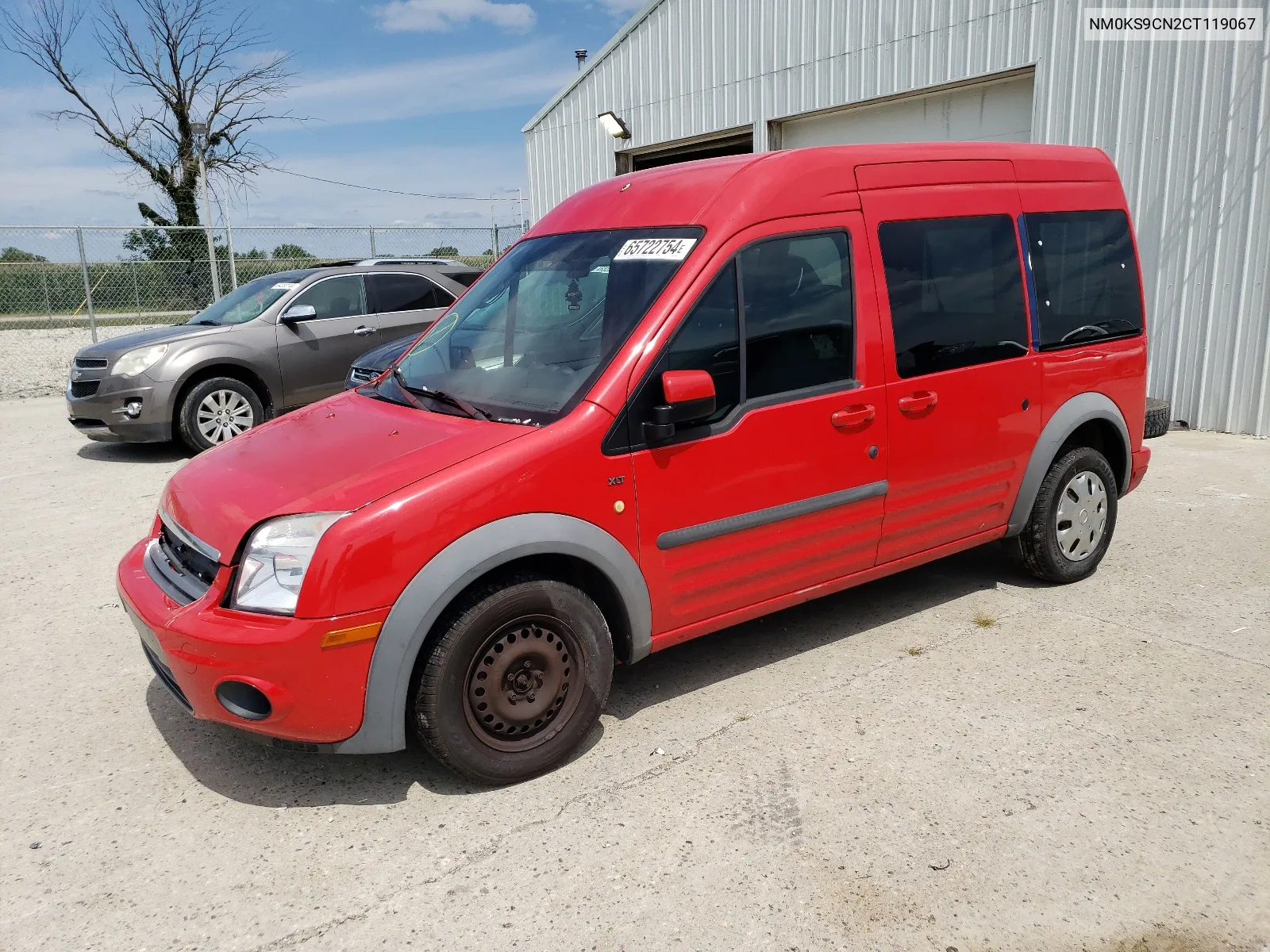 2012 Ford Transit Connect Xlt Premium VIN: NM0KS9CN2CT119067 Lot: 65722754