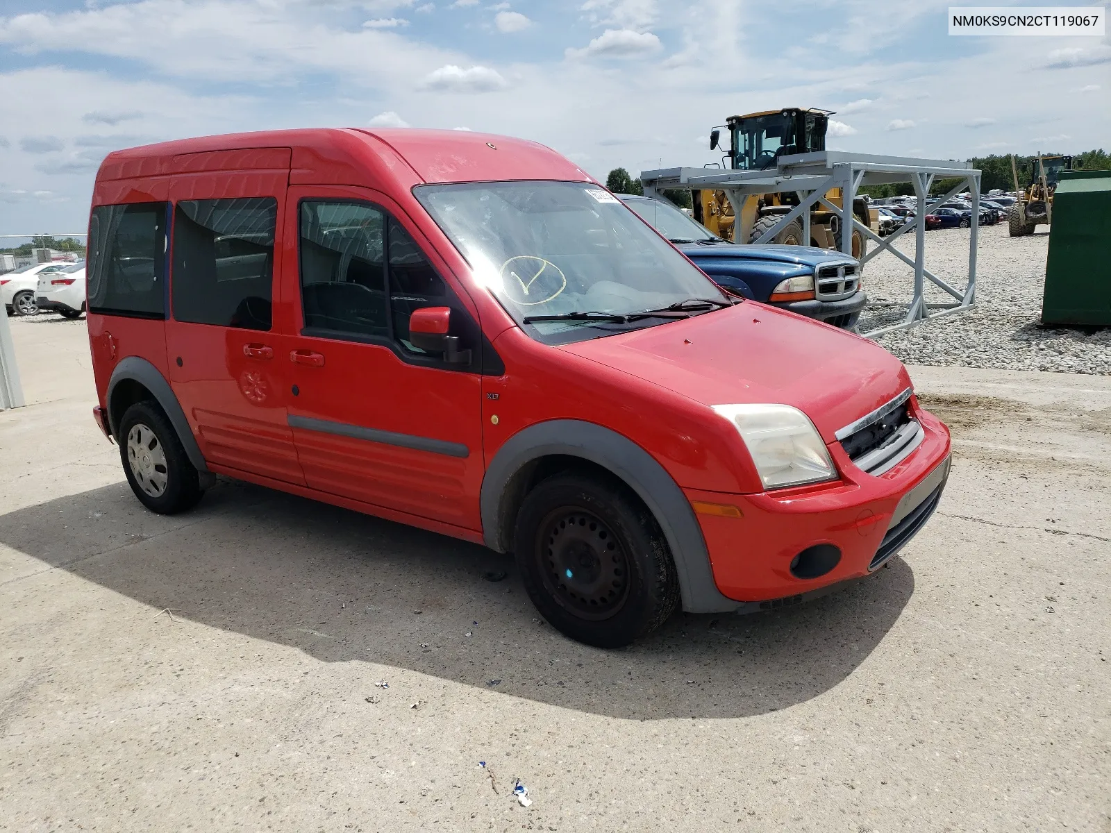 2012 Ford Transit Connect Xlt Premium VIN: NM0KS9CN2CT119067 Lot: 65722754