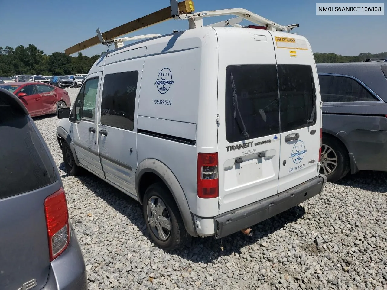 2012 Ford Transit Connect Xl VIN: NM0LS6AN0CT106808 Lot: 68232984