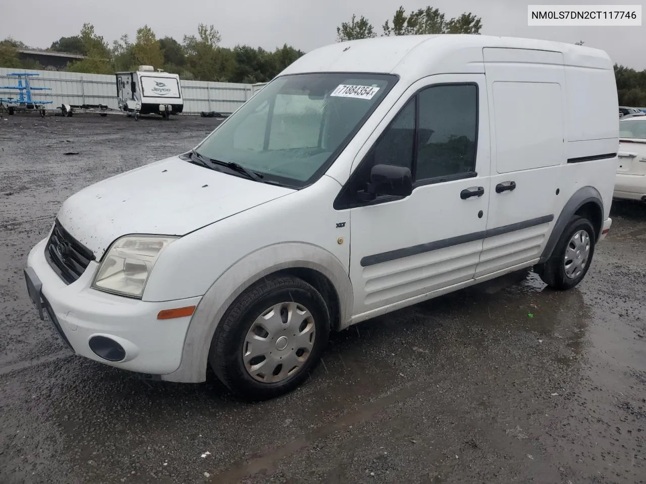 2012 Ford Transit Connect Xlt VIN: NM0LS7DN2CT117746 Lot: 71884354