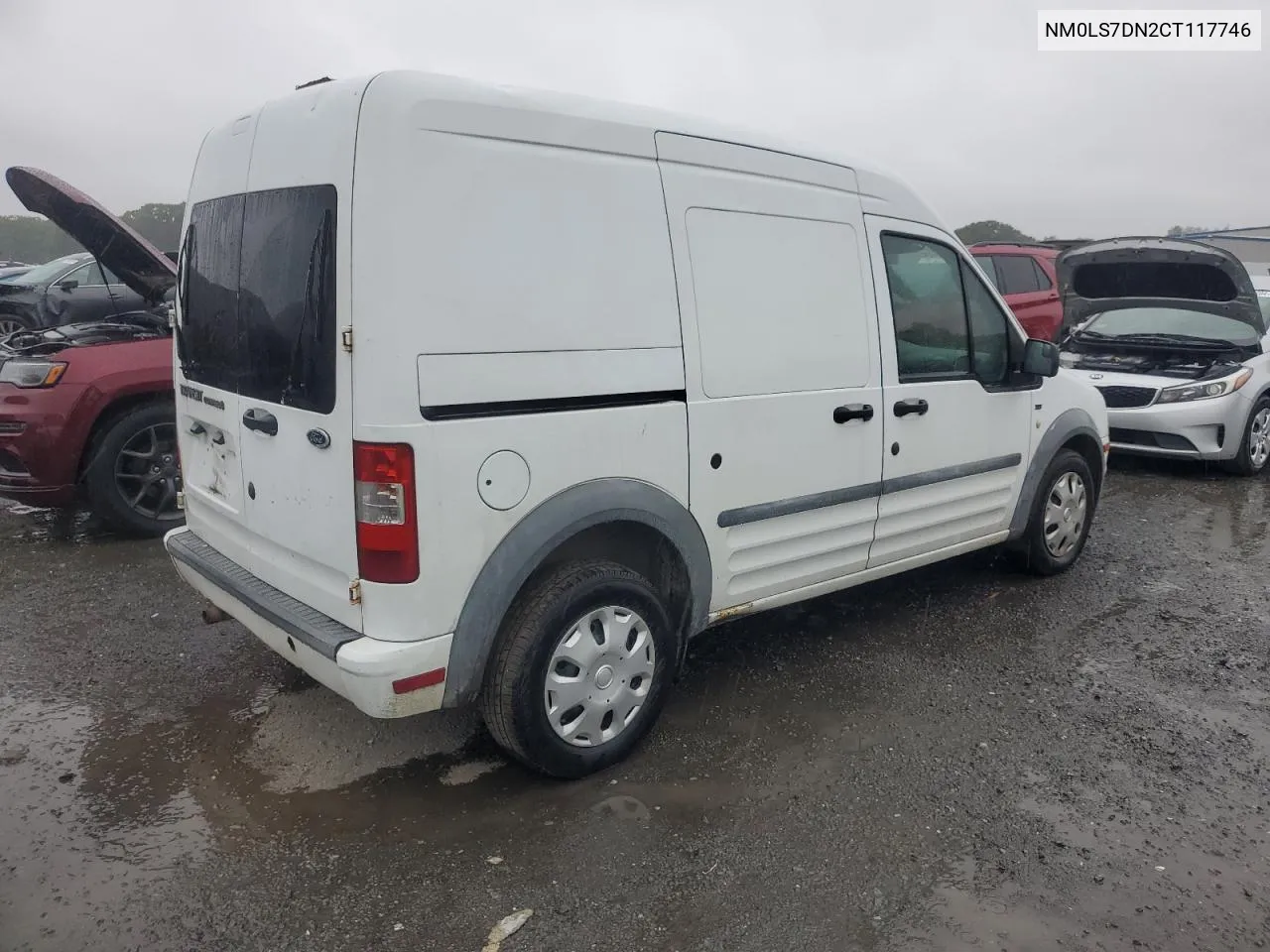 2012 Ford Transit Connect Xlt VIN: NM0LS7DN2CT117746 Lot: 71884354