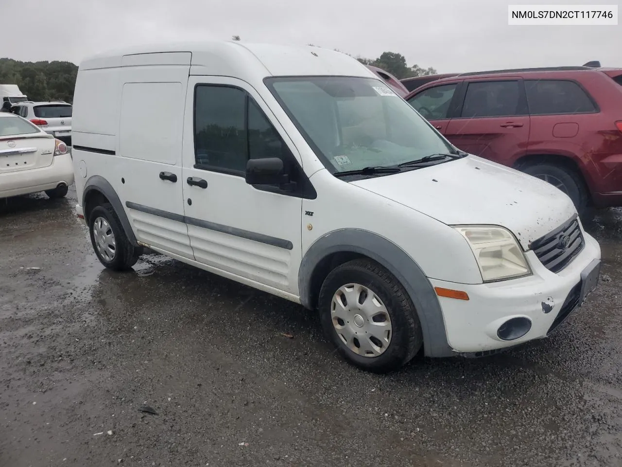 2012 Ford Transit Connect Xlt VIN: NM0LS7DN2CT117746 Lot: 71884354