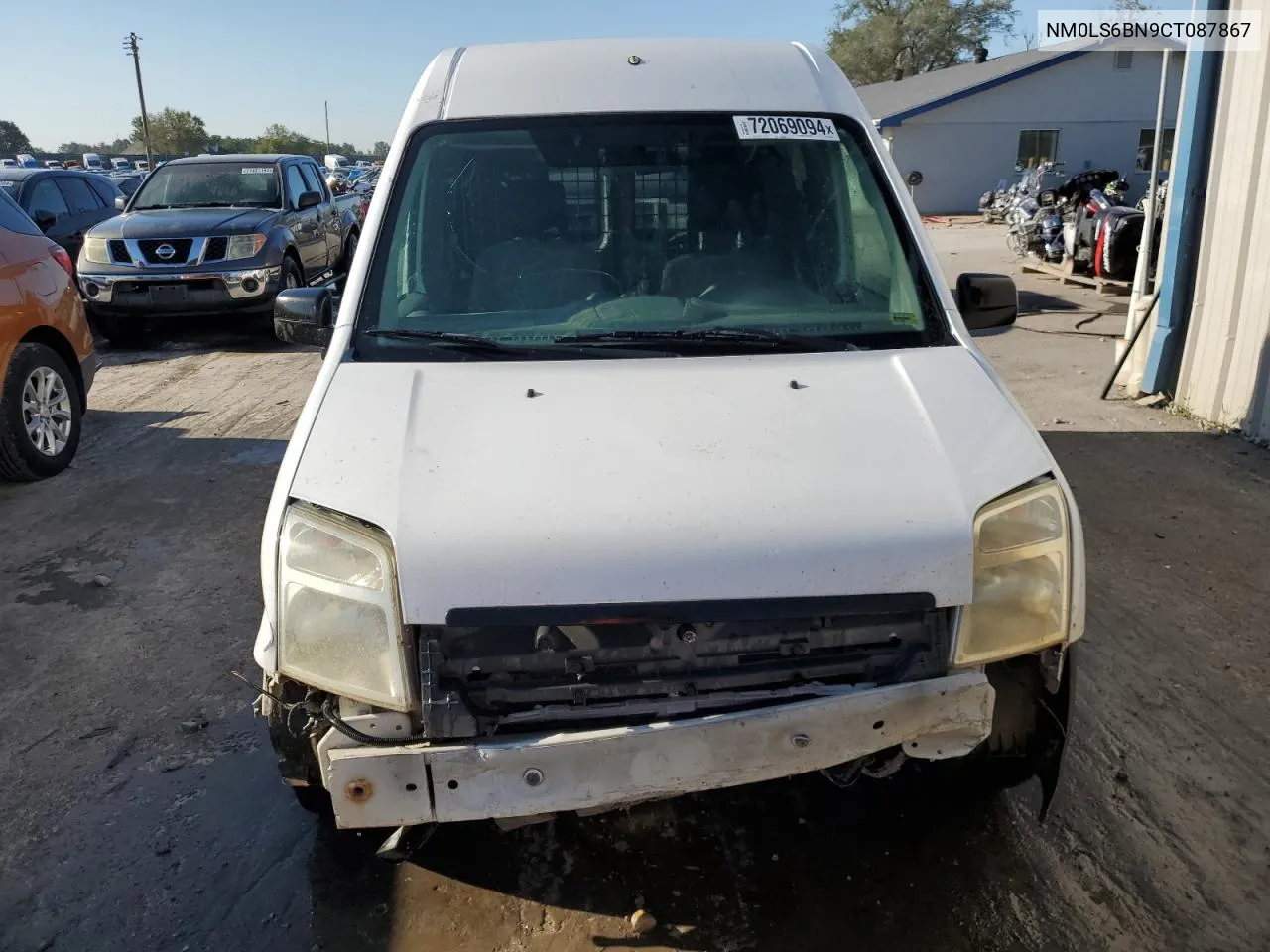 2012 Ford Transit Connect Xlt VIN: NM0LS6BN9CT087867 Lot: 72069094