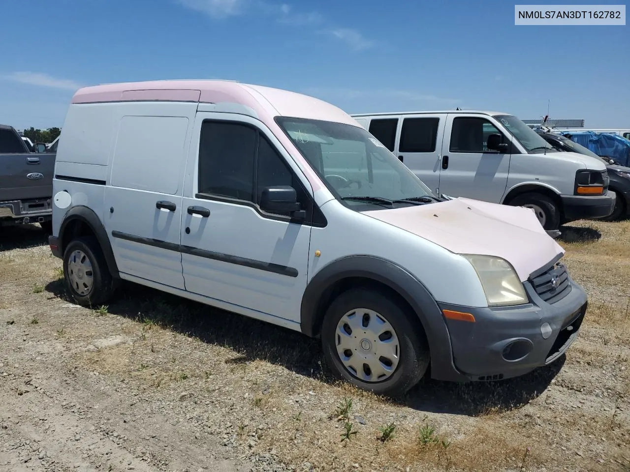 2013 Ford Transit Connect Xl VIN: NM0LS7AN3DT162782 Lot: 51658034