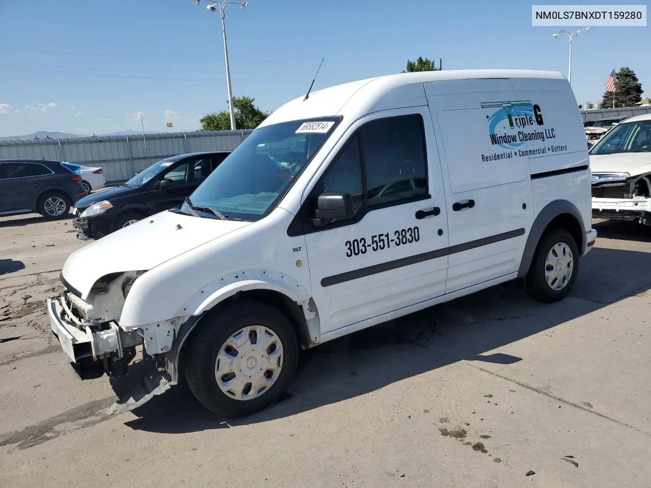 2013 Ford Transit Connect Xlt VIN: NM0LS7BNXDT159280 Lot: 69582814