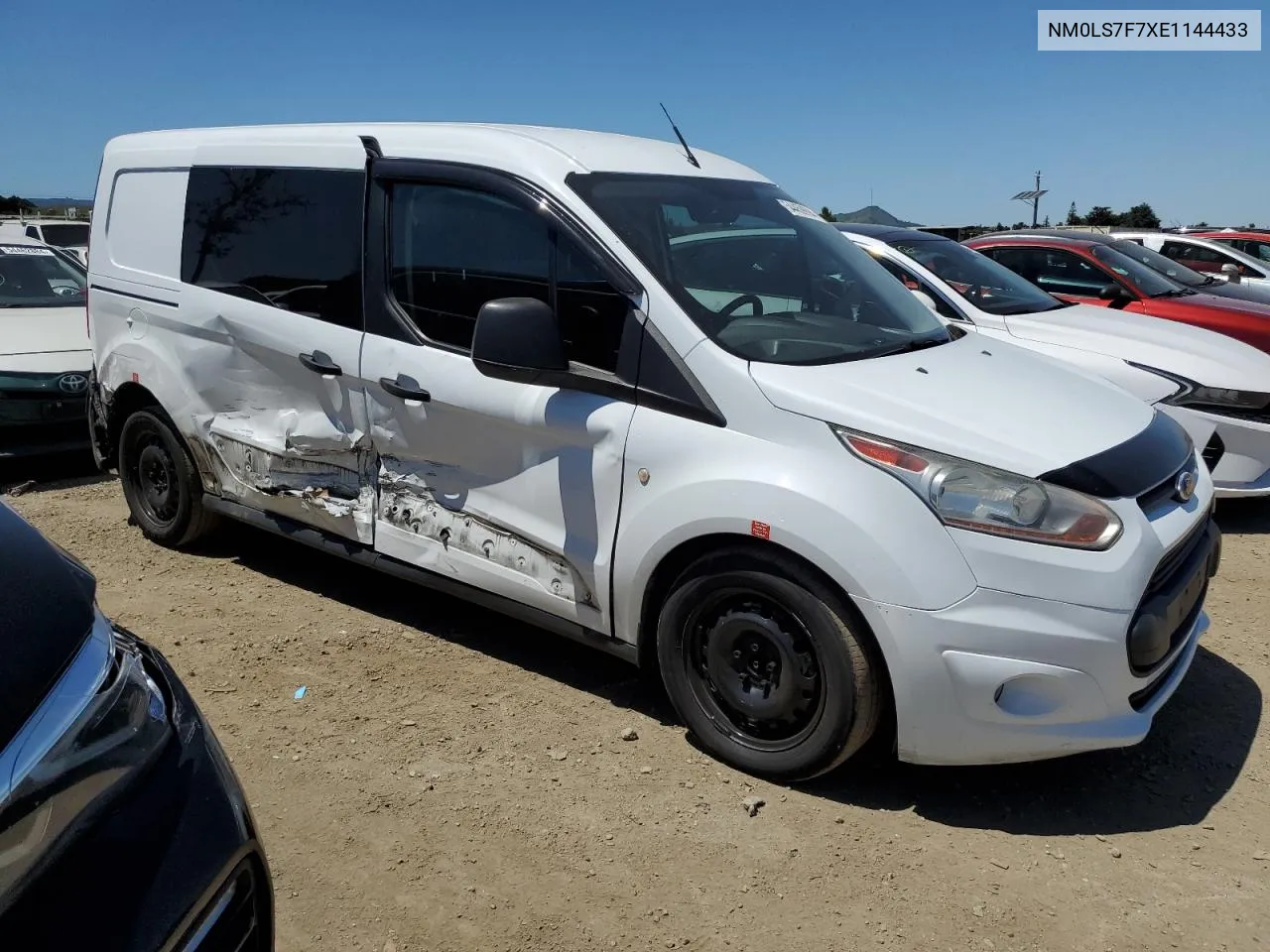 2014 Ford Transit Connect Xlt VIN: NM0LS7F7XE1144433 Lot: 54459994