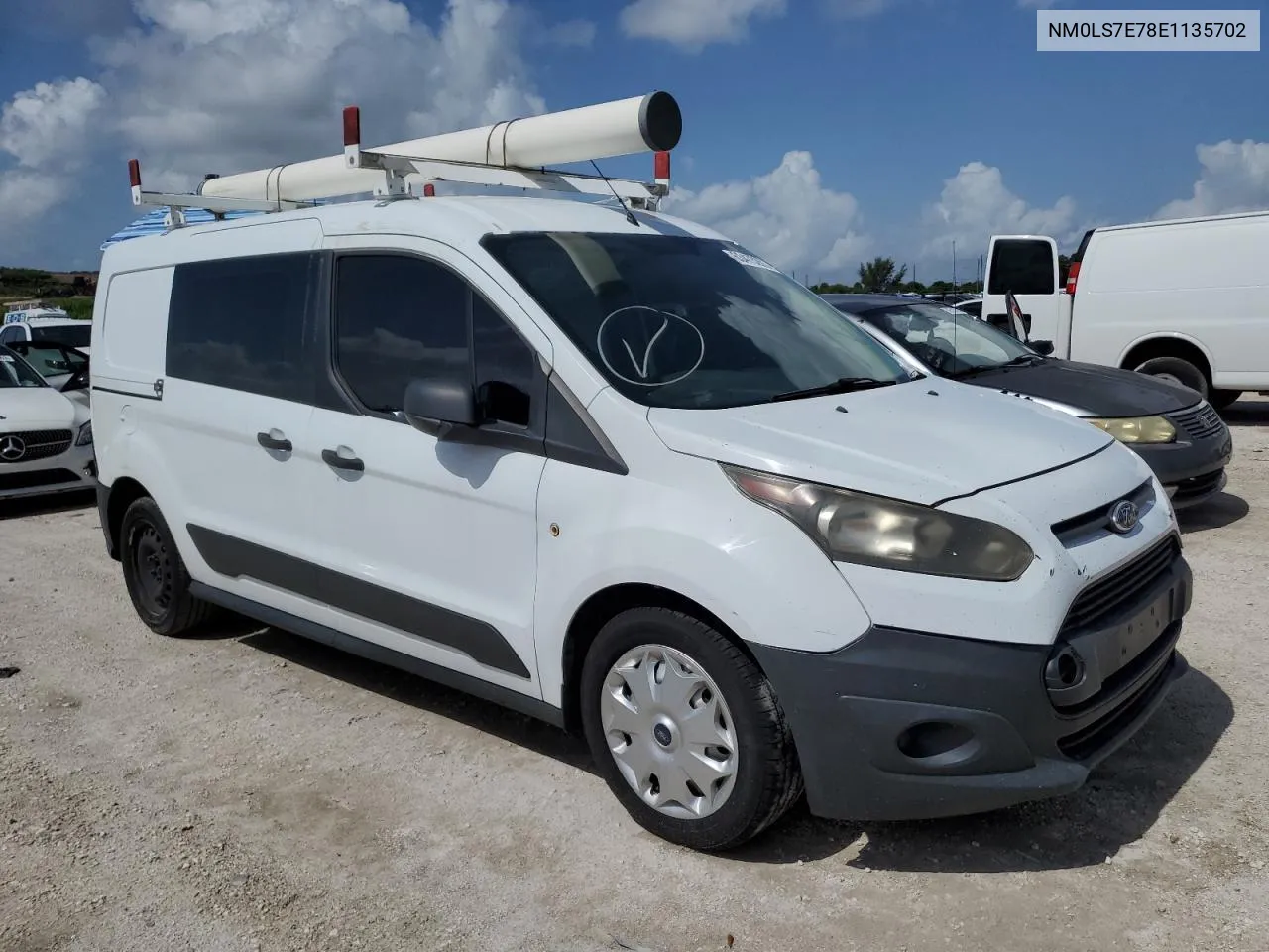 2014 Ford Transit Connect Xl VIN: NM0LS7E78E1135702 Lot: 59633254