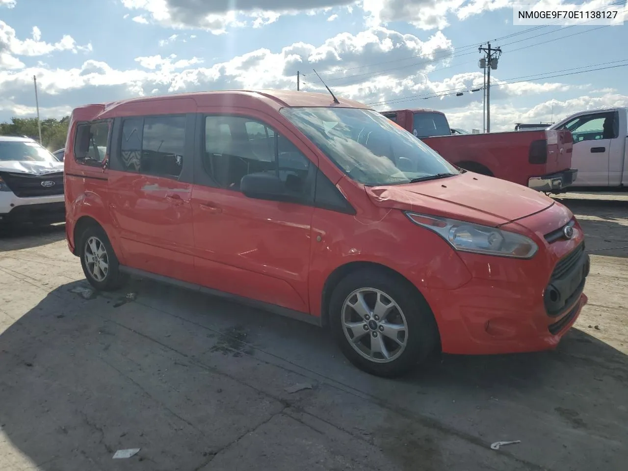 NM0GE9F70E1138127 2014 Ford Transit Connect Xlt