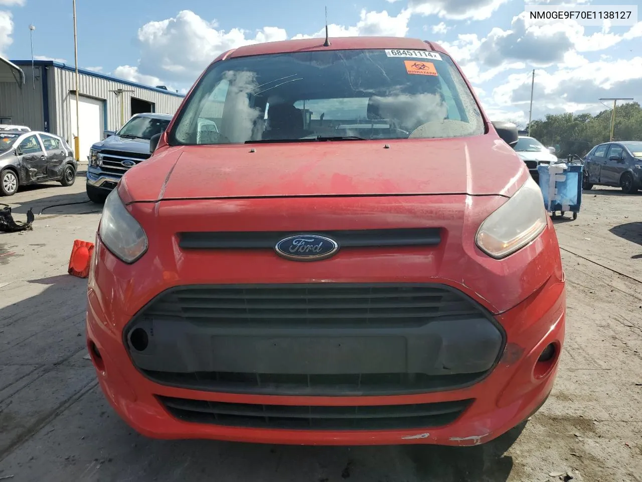 NM0GE9F70E1138127 2014 Ford Transit Connect Xlt