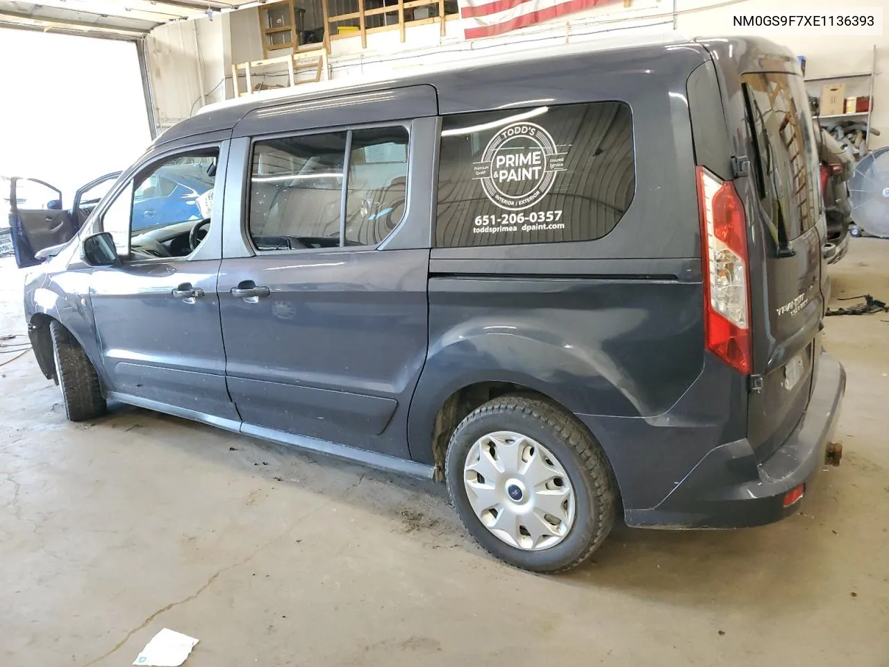 2014 Ford Transit Connect Xlt VIN: NM0GS9F7XE1136393 Lot: 69209004