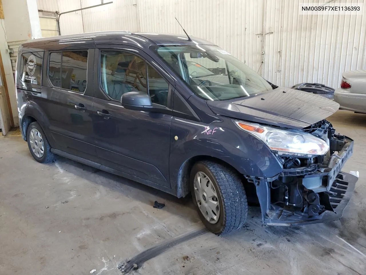 NM0GS9F7XE1136393 2014 Ford Transit Connect Xlt