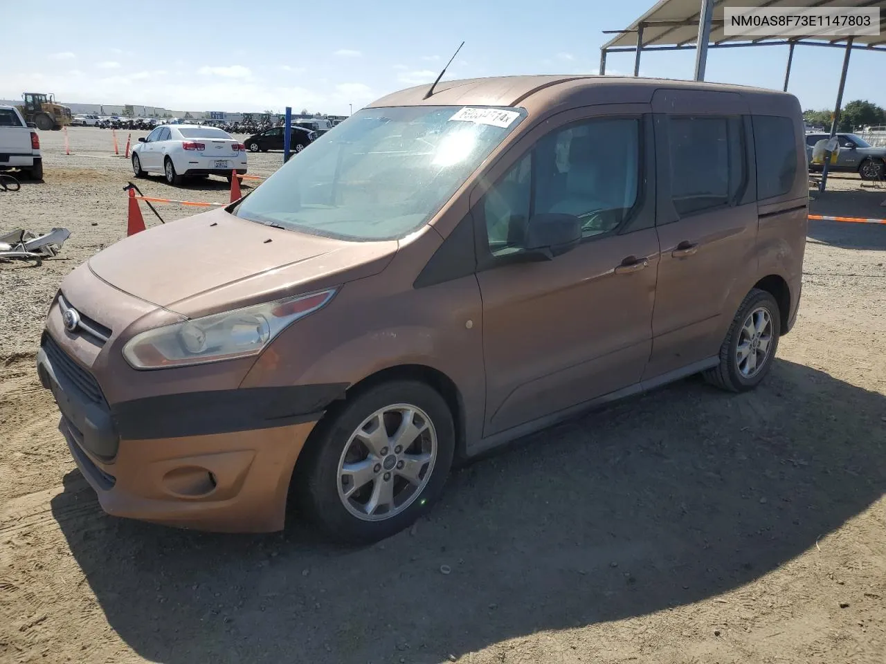 2014 Ford Transit Connect Xlt VIN: NM0AS8F73E1147803 Lot: 69534514