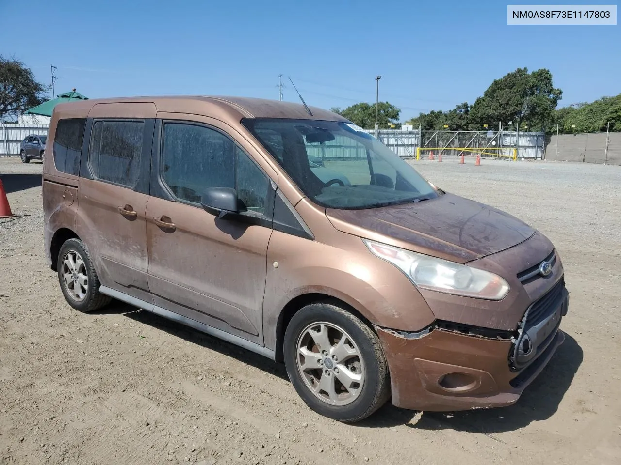 2014 Ford Transit Connect Xlt VIN: NM0AS8F73E1147803 Lot: 69534514