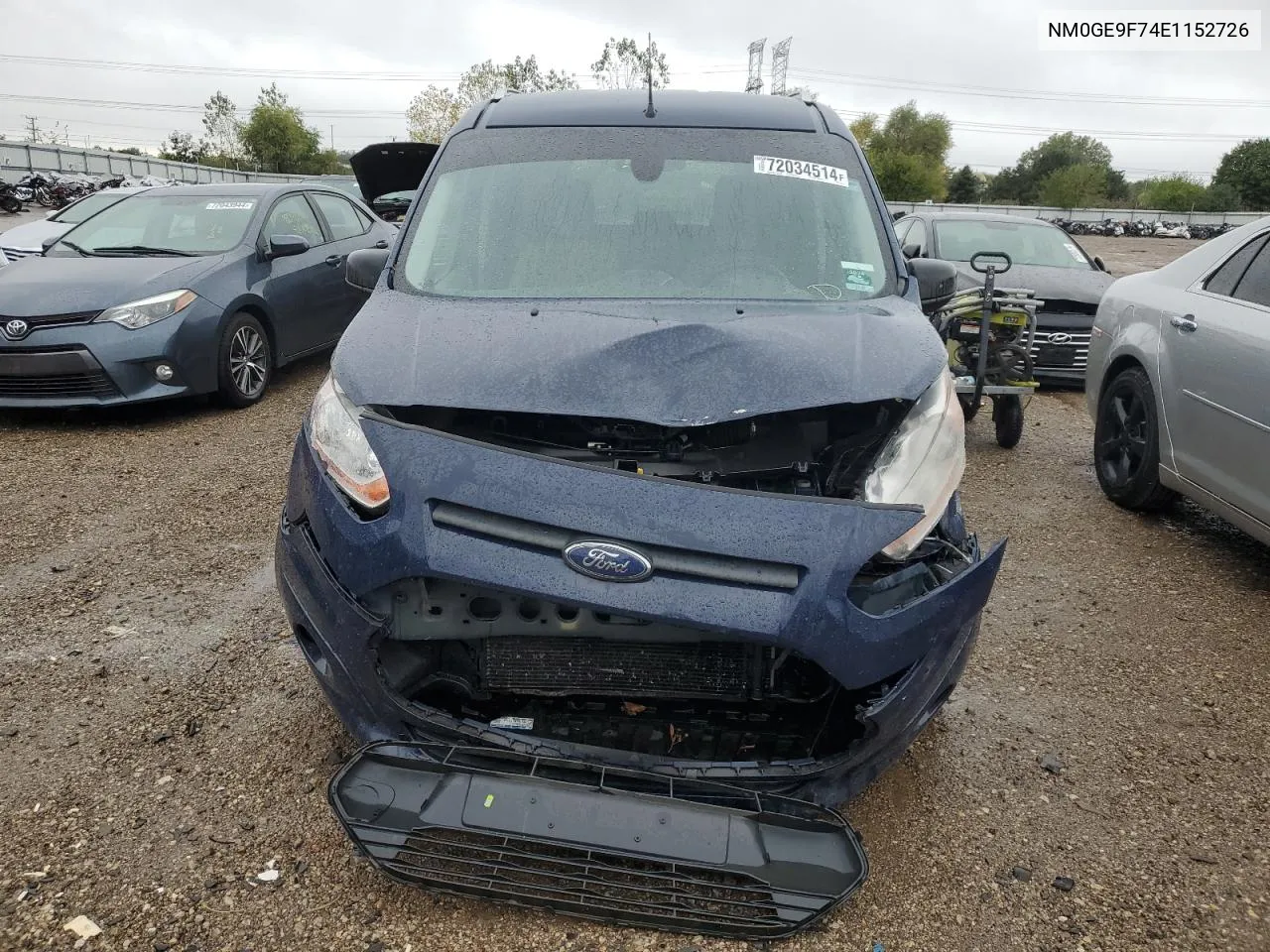 NM0GE9F74E1152726 2014 Ford Transit Connect Xlt