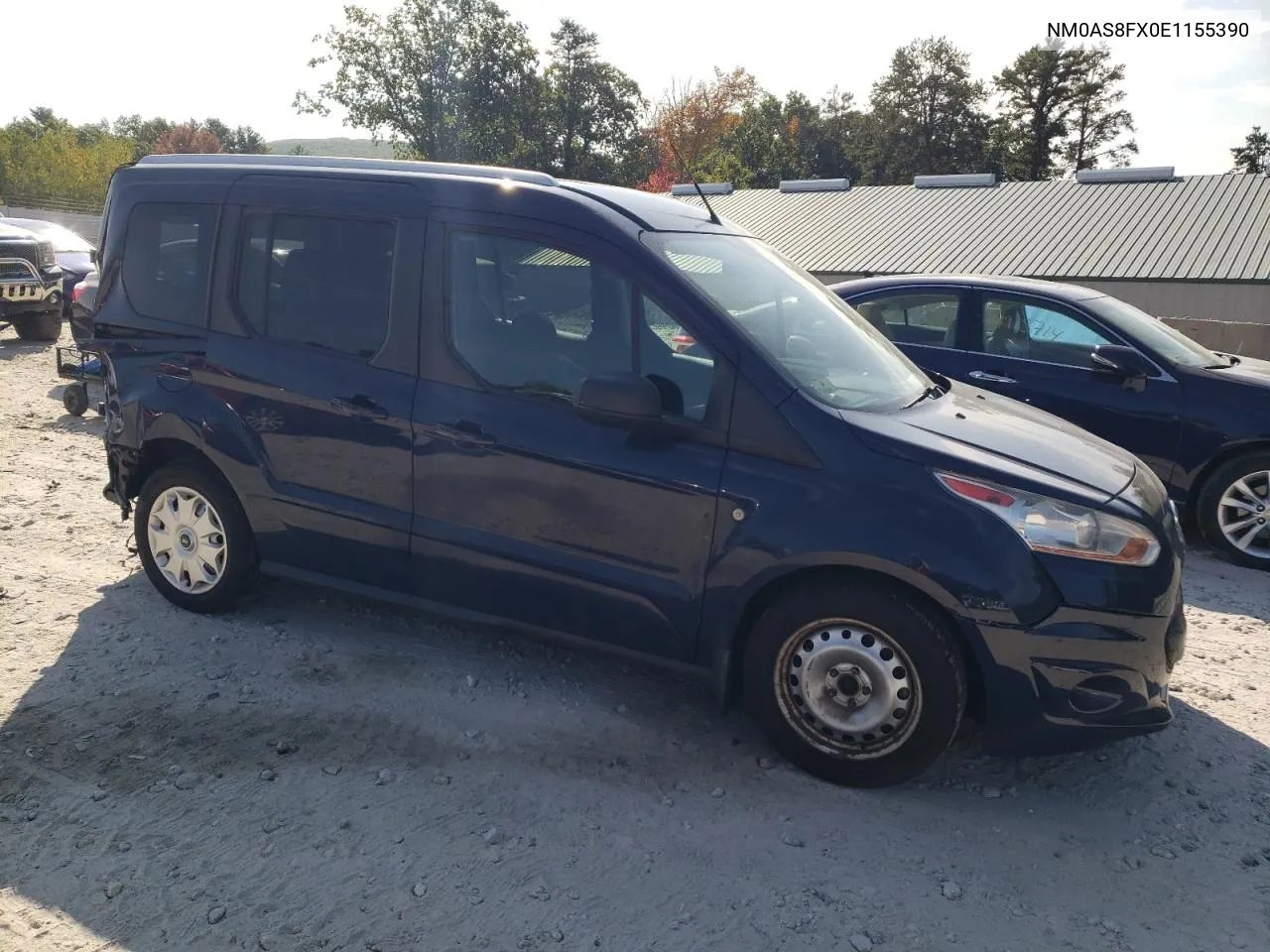 2014 Ford Transit Connect Xlt VIN: NM0AS8FX0E1155390 Lot: 72041934