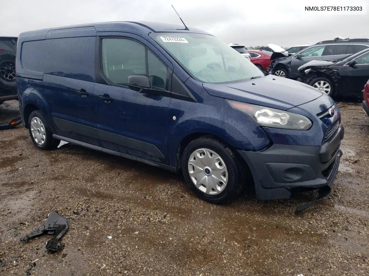 2014 Ford Transit Connect Xl VIN: NM0LS7E78E1173303 Lot: 72472224