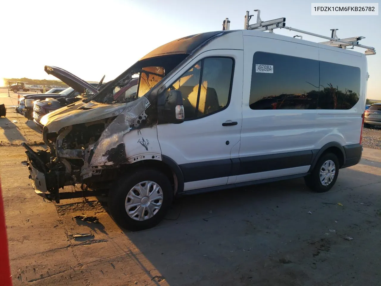 1FDZK1CM6FKB26782 2015 Ford Transit T-150