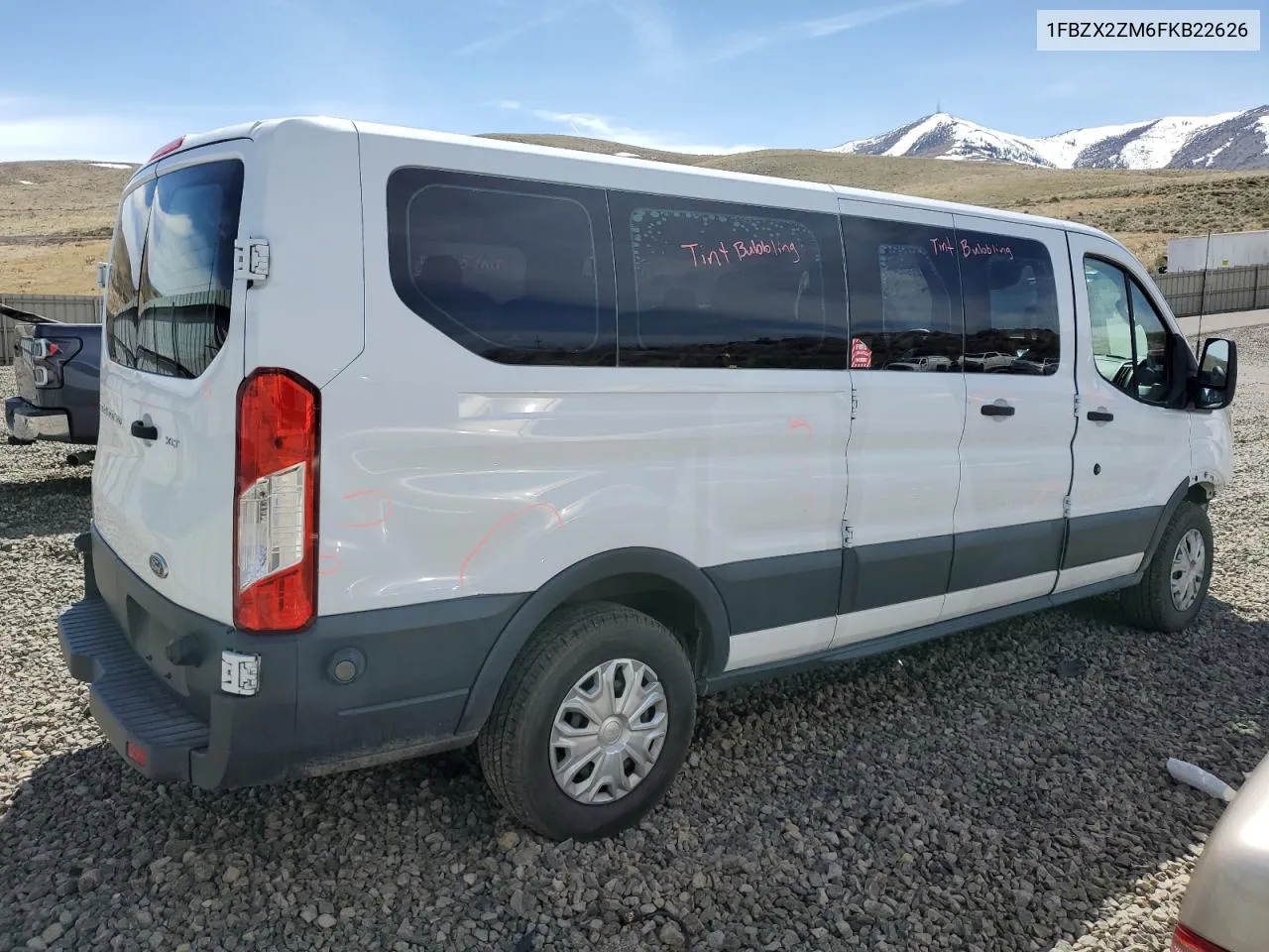 1FBZX2ZM6FKB22626 2015 Ford Transit T-350