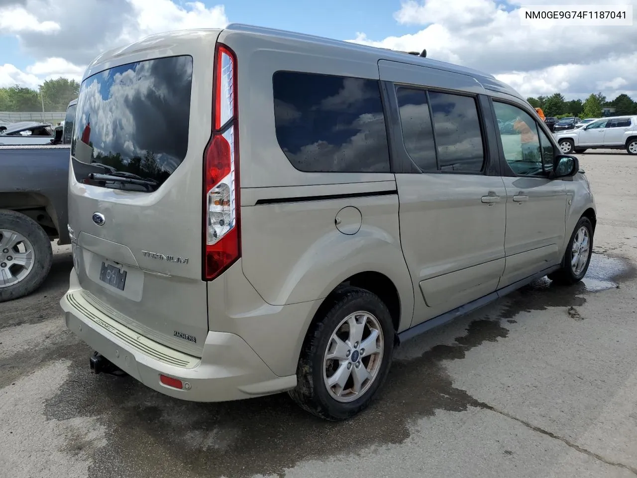 NM0GE9G74F1187041 2015 Ford Transit Connect Titanium