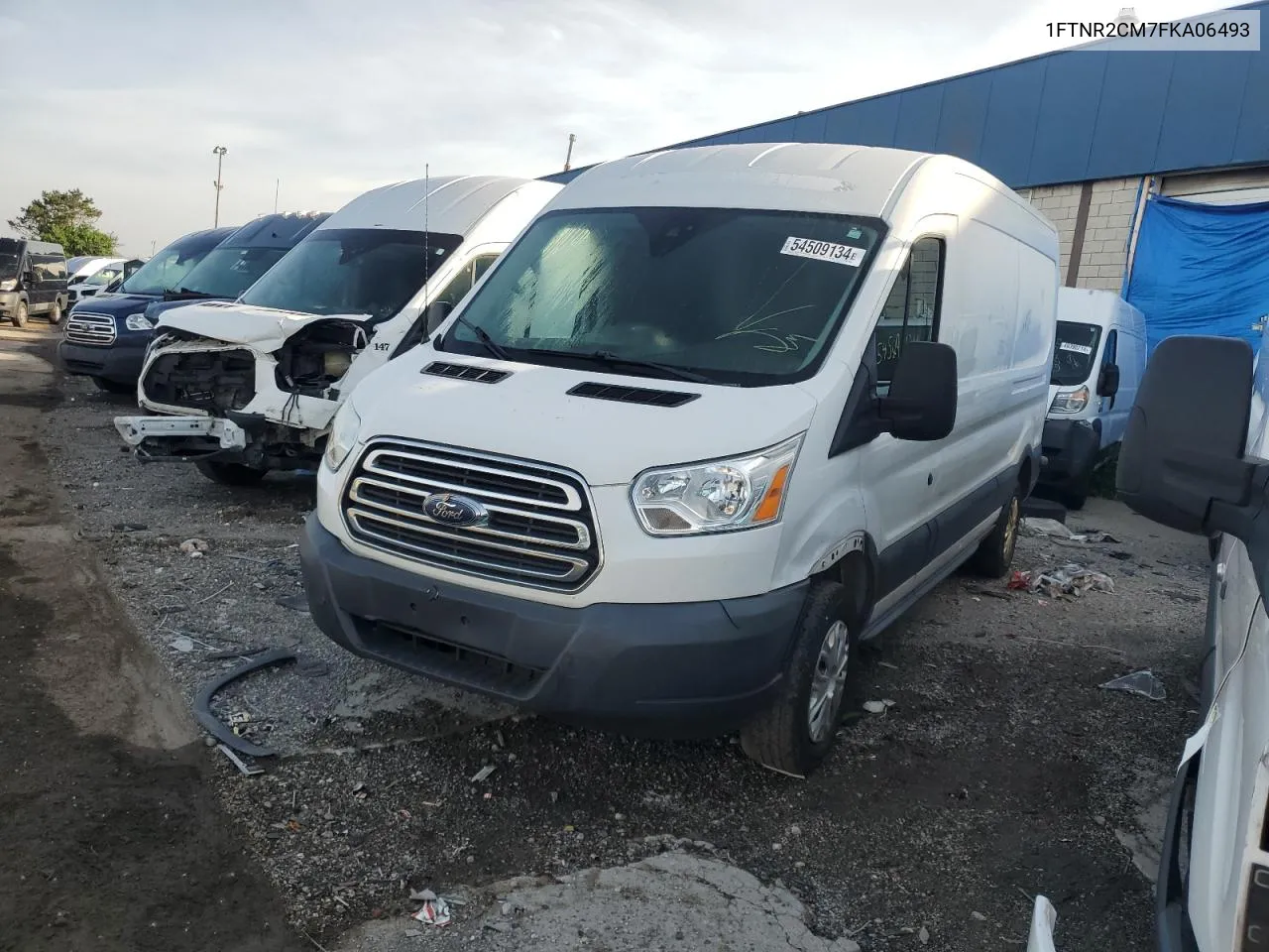 2015 Ford Transit T-250 VIN: 1FTNR2CM7FKA06493 Lot: 54509134