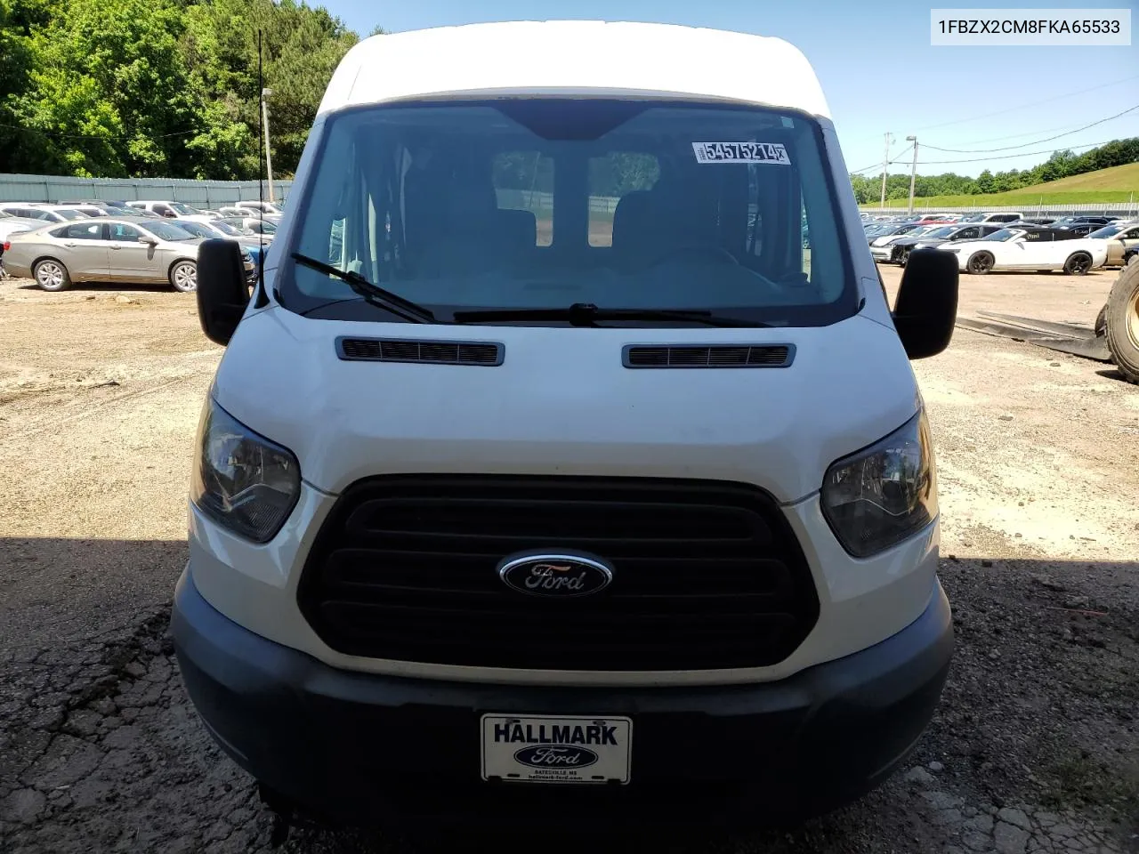 2015 Ford Transit T-350 VIN: 1FBZX2CM8FKA65533 Lot: 54575214