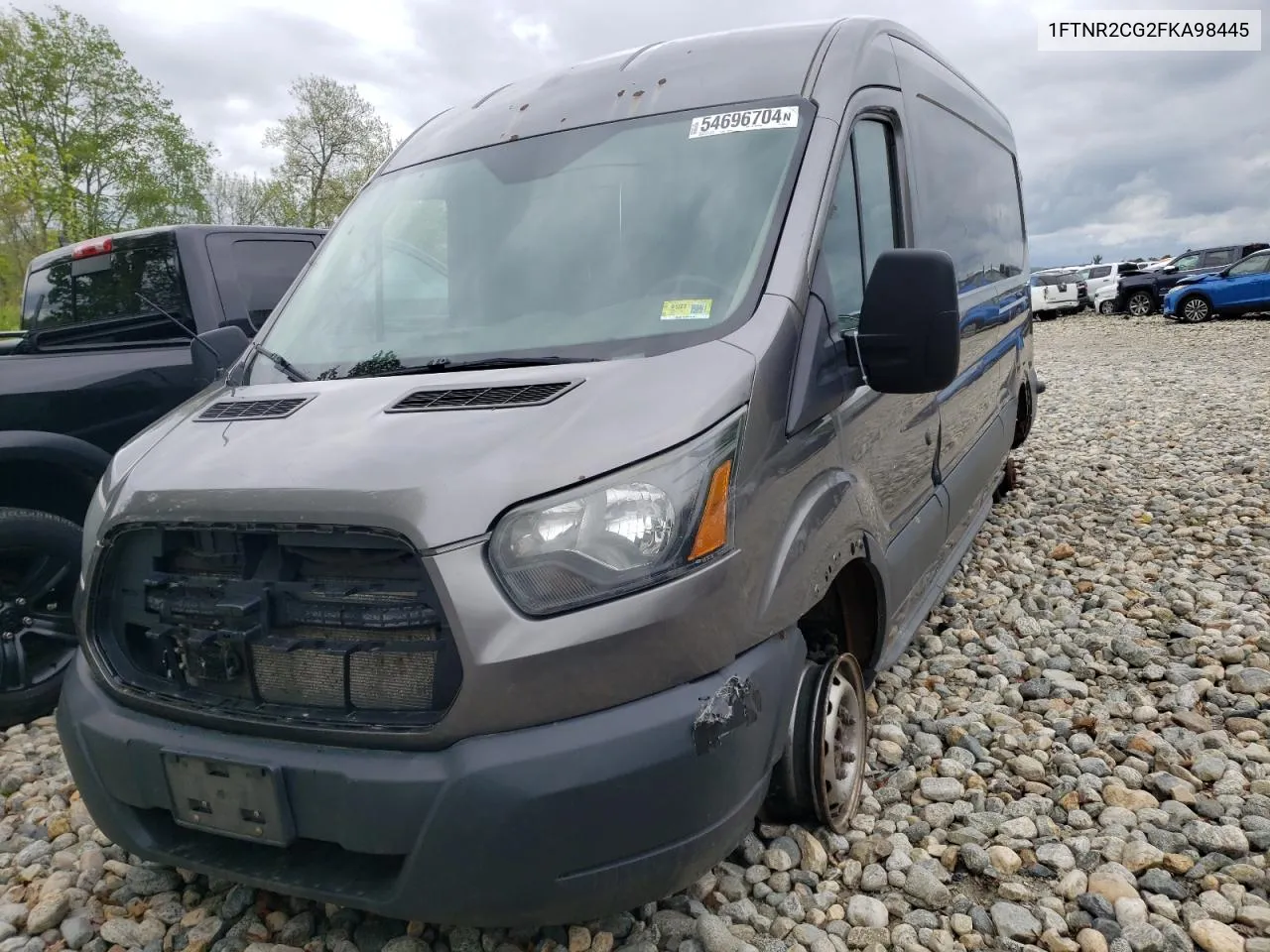 2015 Ford Transit T-250 VIN: 1FTNR2CG2FKA98445 Lot: 54696704