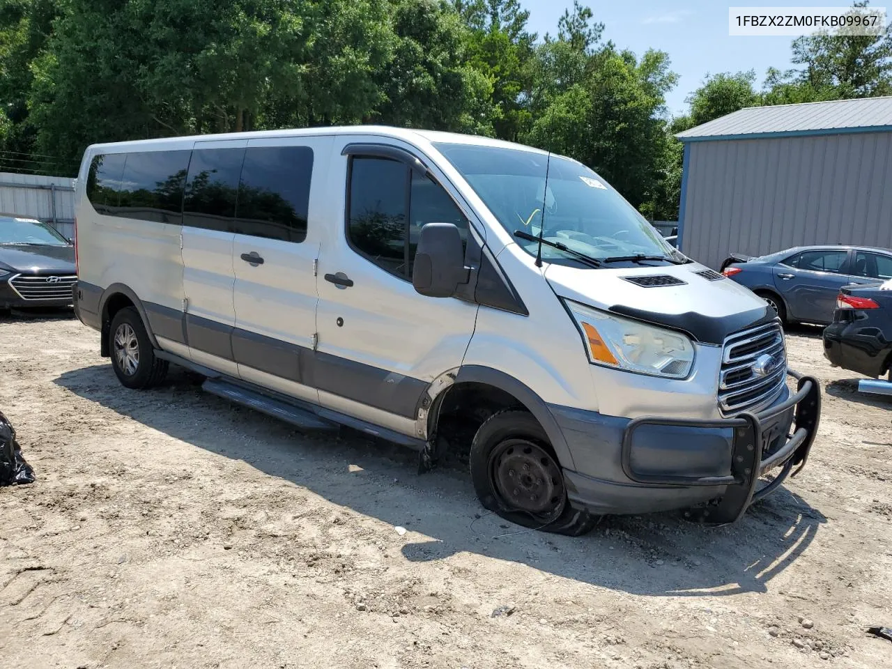 2015 Ford Transit T-350 VIN: 1FBZX2ZM0FKB09967 Lot: 54807224